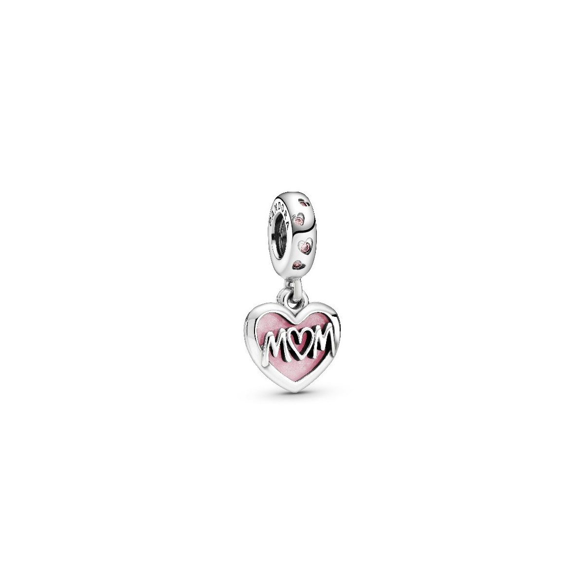 CHARM PANDORA COR MUM ESMALT ROSA - 798887C01