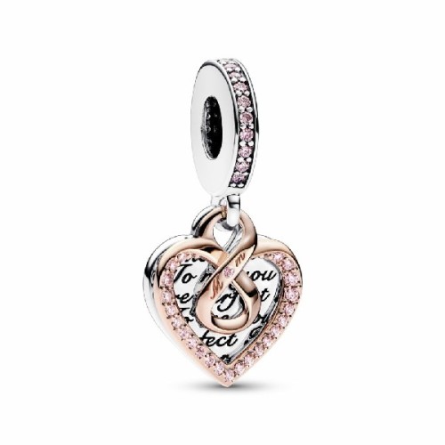 CHARM PANDORA DOBLE CORAZON INFINITO - 782641C01