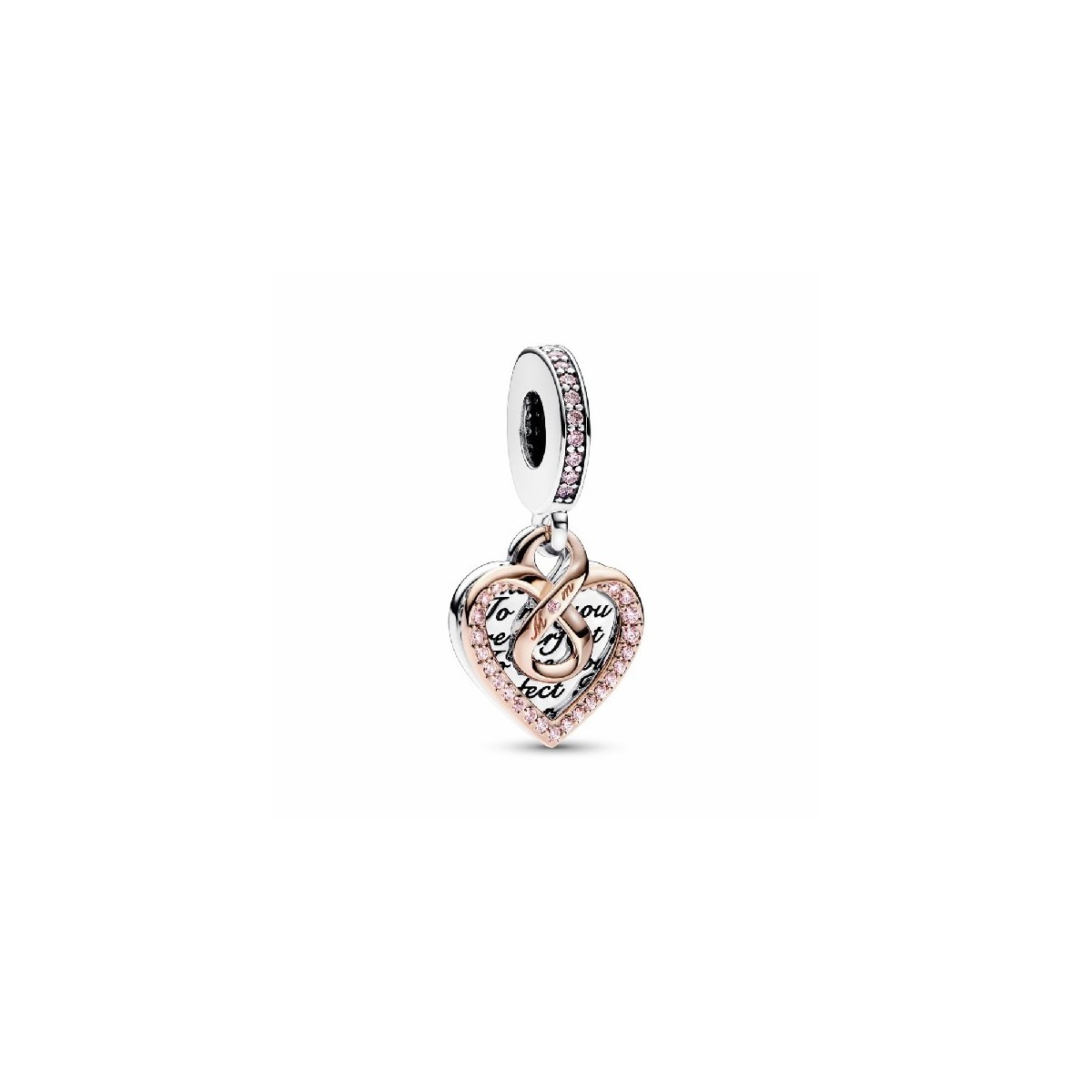 CHARM PANDORA DOBLE COR INFINIT - 782641C01