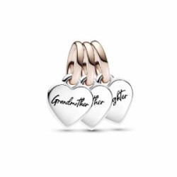 CHARM PANDORA DIVISIBLE TRIPLE COR GENERACIO FAMILIA - 782648C00