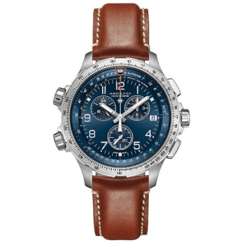 RELOJ HAMILTON KHAKI AVIATION X-WIND GMT CRONO