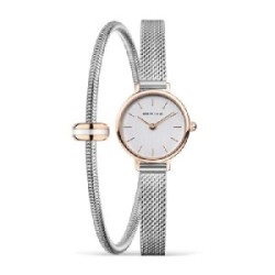 RELOJ BERING CLASSIC CHAPADO ROSA 22MM - 11022-064-LOVELY-2-G