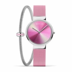 RELOJ BERING CLASSIC ROSA 31MM + PULSERA - 19031-999-GWP