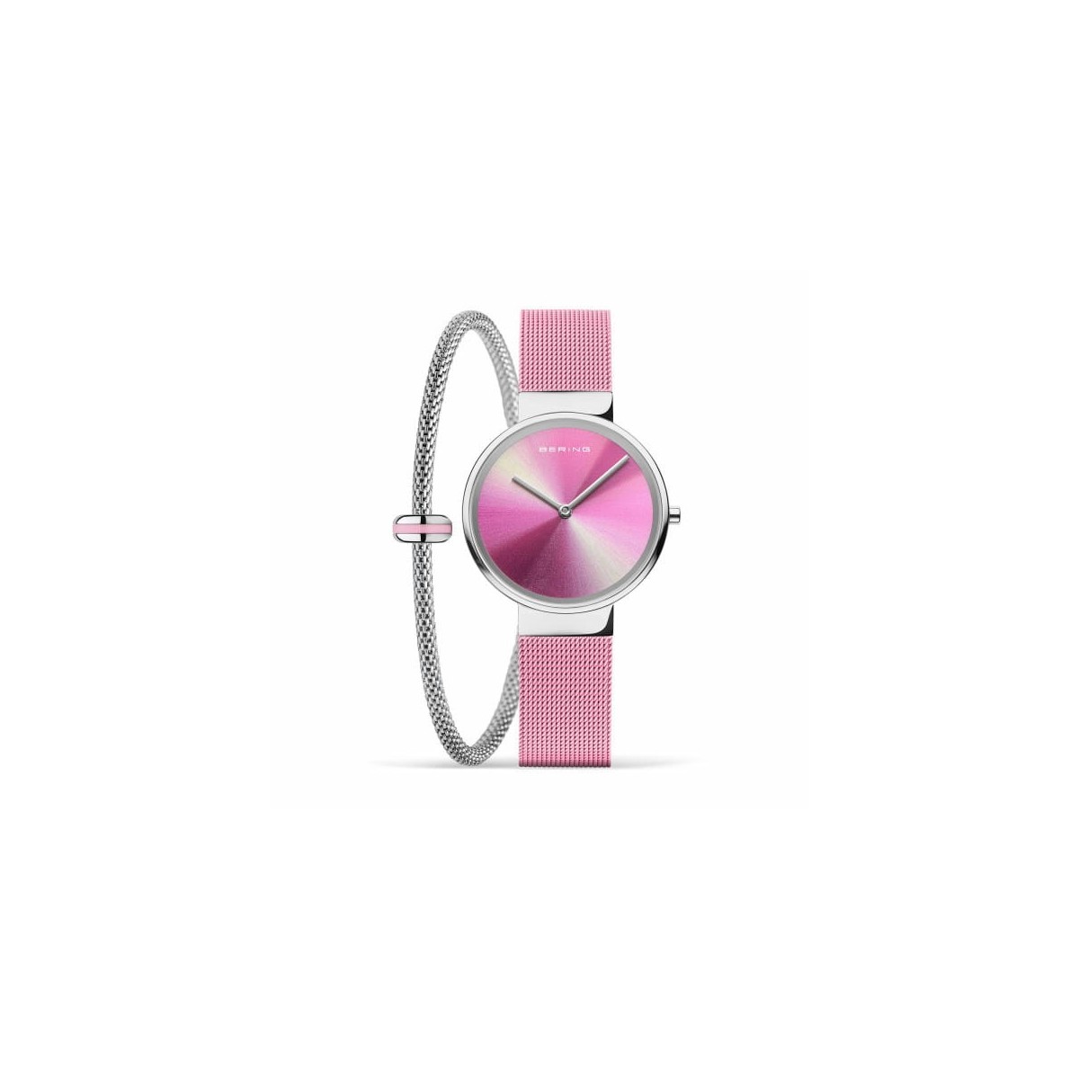 RELOJ BERING CLASSIC ROSA 31MM + PULSERA - 19031-999-GWP