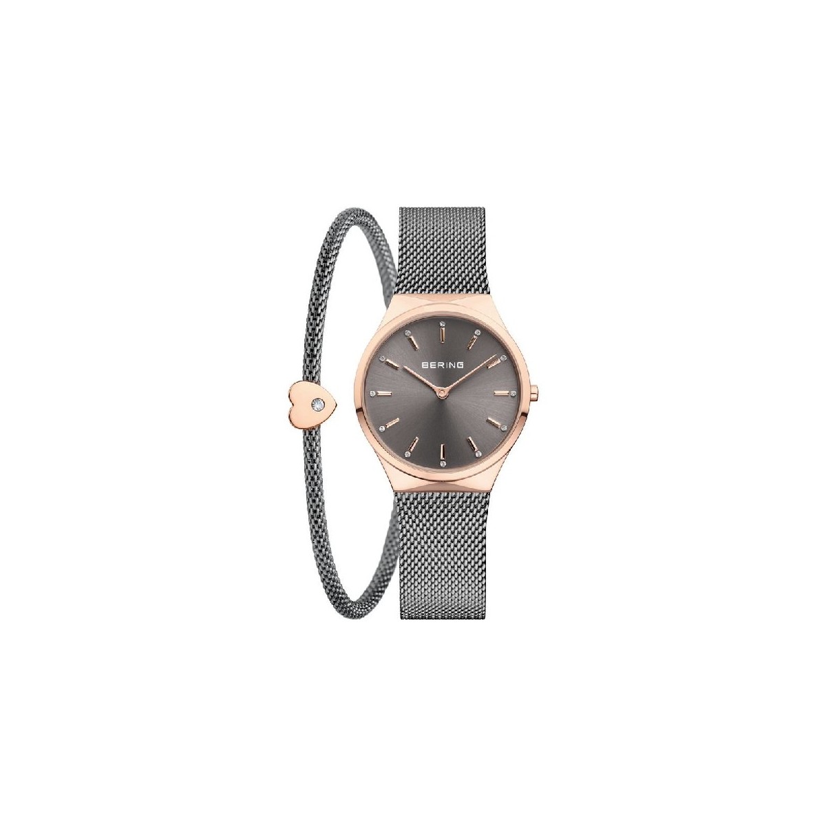 RELLOTGE BERING CLASSIC XAPAT ROSA 31MM + POLSERA - 12131-369-GWP