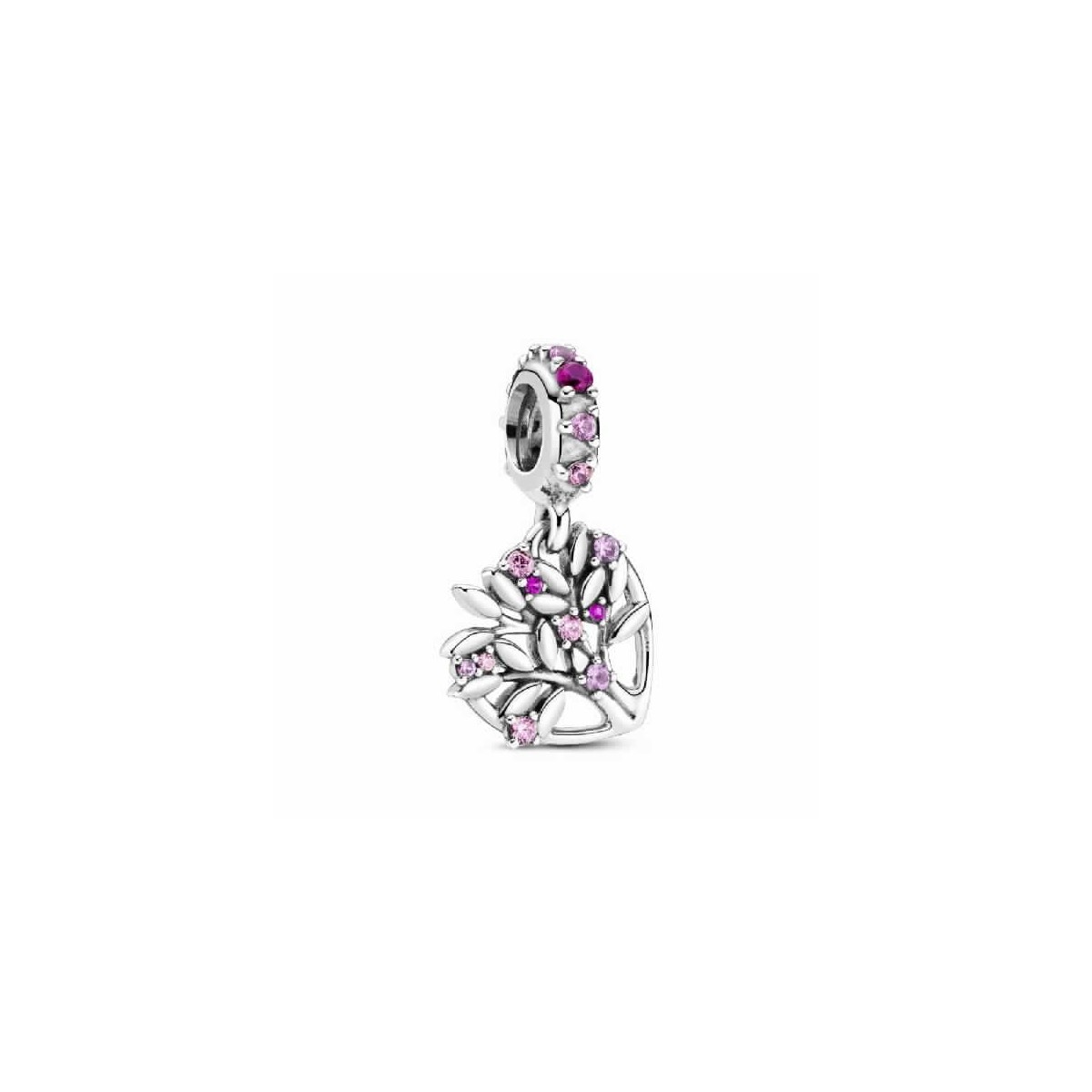 CHARM PANDORA ARBOL GENEALOGICO DE CORAZON ROSA - 799153C01