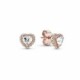 ARRACADES PANDORA ROSE CORS BRILLANTS ELEVATS - 288427C01