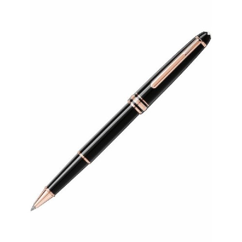 ROLLER MONTBLANC MEISTERSTUCK CHAPADO ORO ROSA