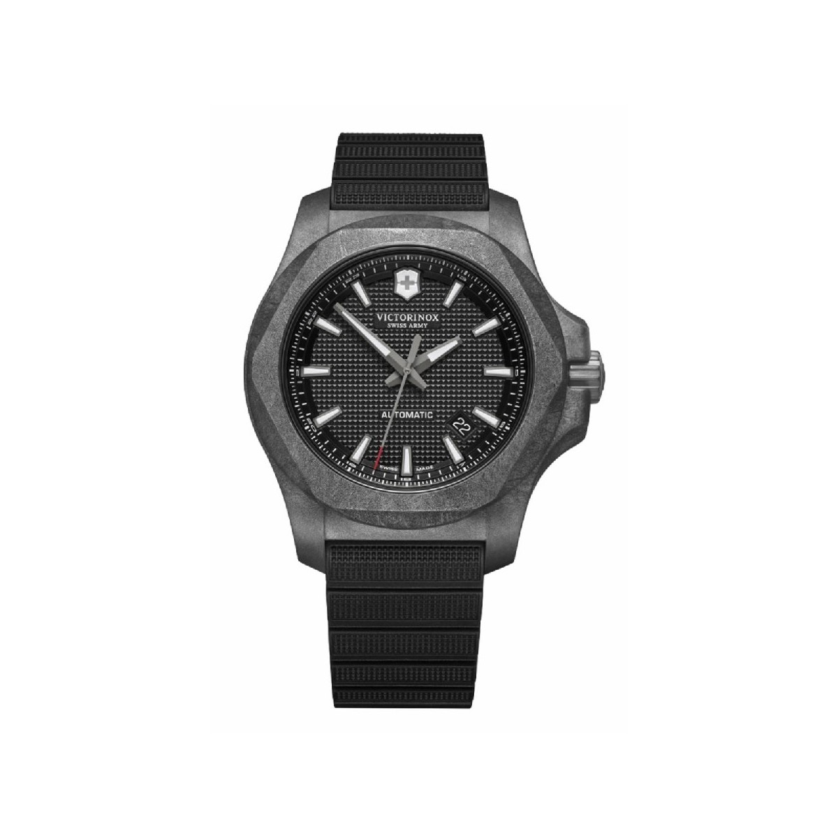 RELOJ VICTORINOX INOX CARBON MECHANICAL