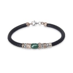 PULSERA PLATA DE PALO BAHIA - MB189X